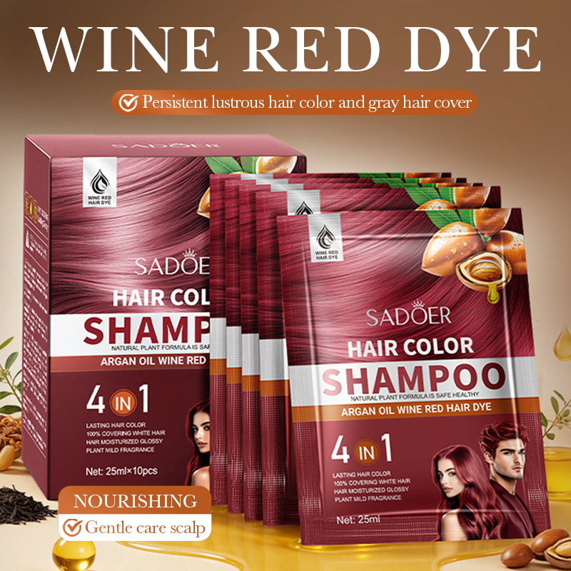 SADOER Argan Oil Wine Red Hair Dye 25ml