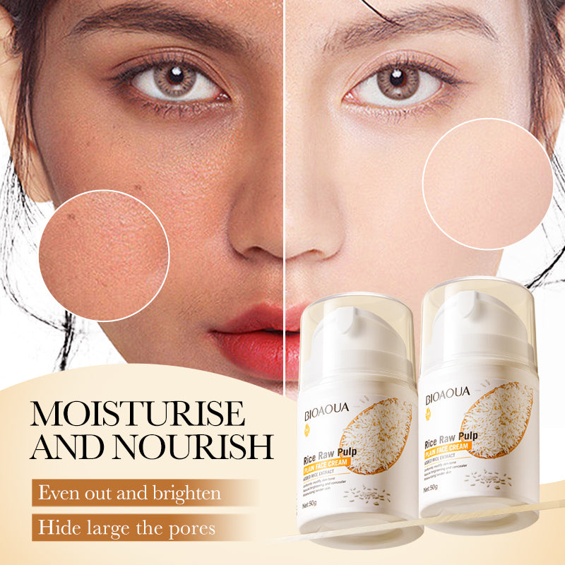 BIOAOUA Rice Original Pulp No-Makeup Cream 50g