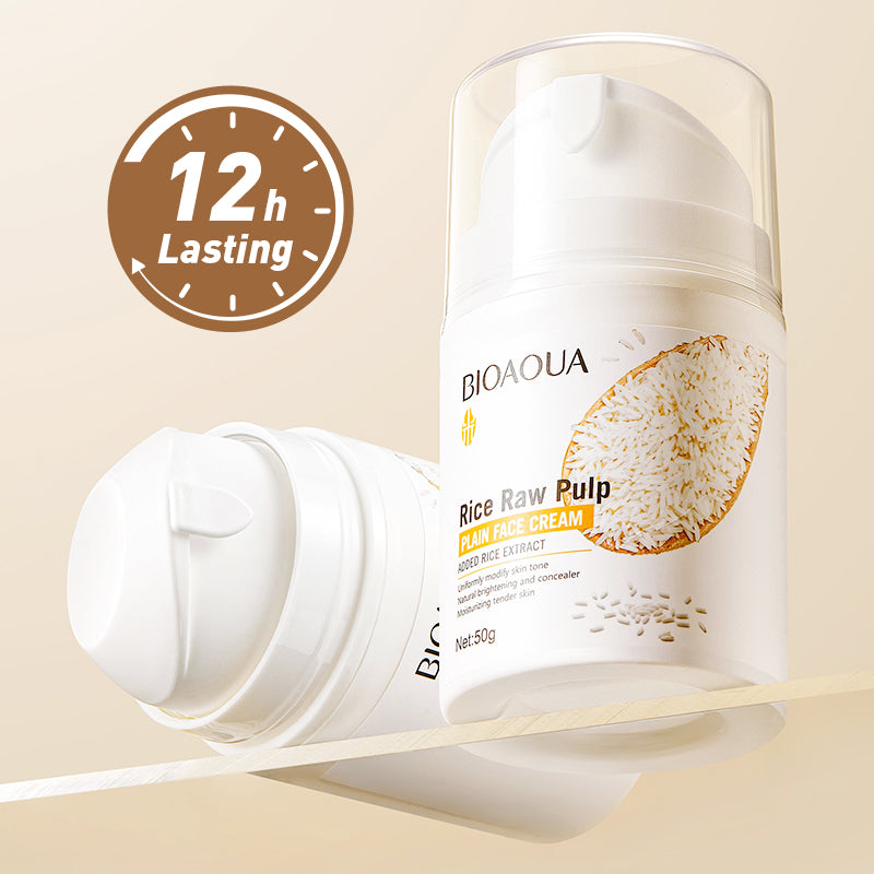 BIOAOUA Rice Original Pulp No-Makeup Cream 50g