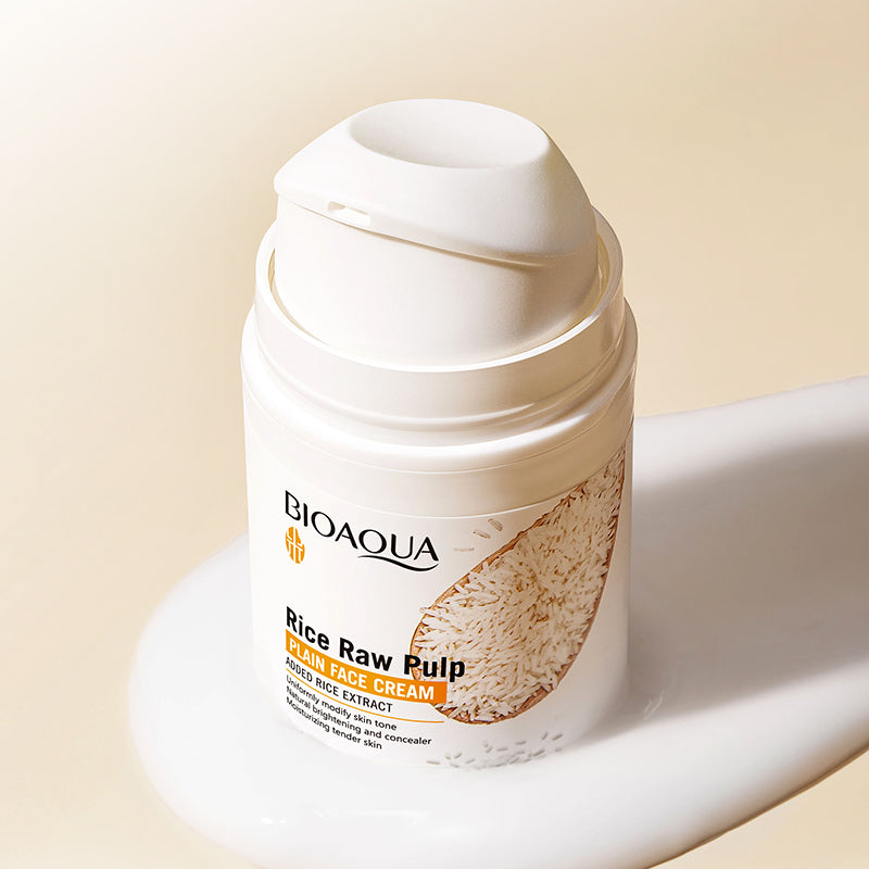 BIOAOUA Rice Original Pulp No-Makeup Cream 50g