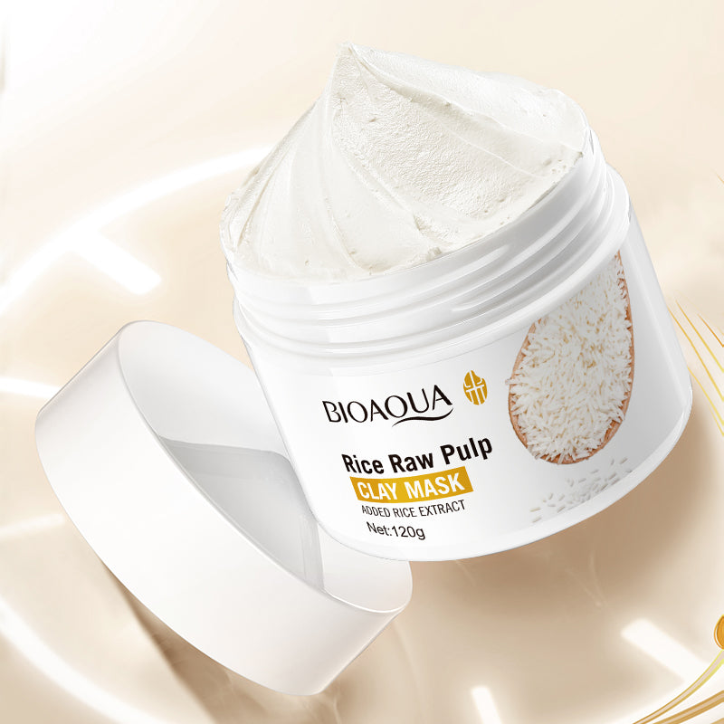 BIOAOUA Rice Original Pulp Purifying Cleansing Mud Mask 120g