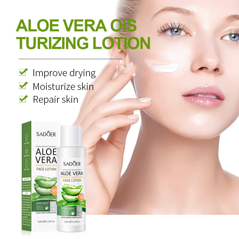 SADOER Aloe Vera Hydrating Soothing Lotion 120ml