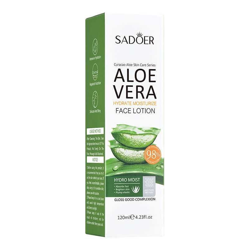 SADOER Aloe Vera Hydrating Soothing Lotion 120ml
