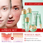 SADOER Niacinamide Whitening Brightening Skincare Gift Box 100g+130ml+100ml+40ml+20g+50g