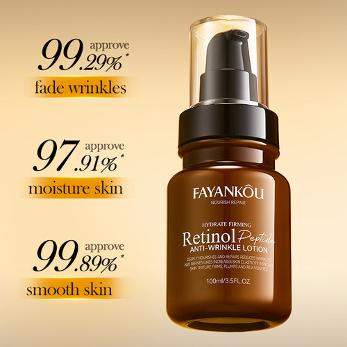 FAYANKOU Retinol Peptide Anti-Wrinkle Essence Lotion 100ml