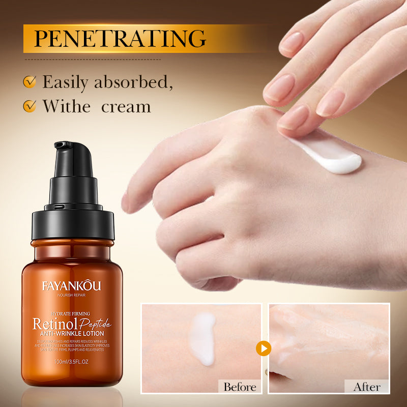 FAYANKOU Retinol Peptide Anti-Wrinkle Essence Lotion 100ml