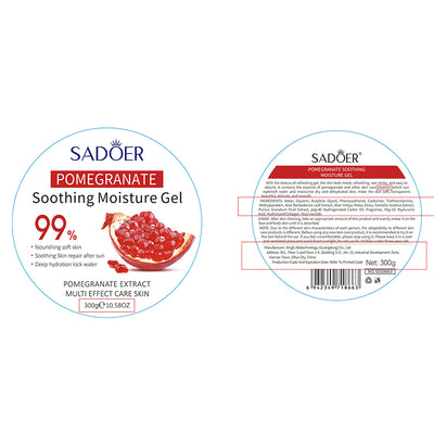 SADOER Pomegranate Soothing Hydrating Gel 300g