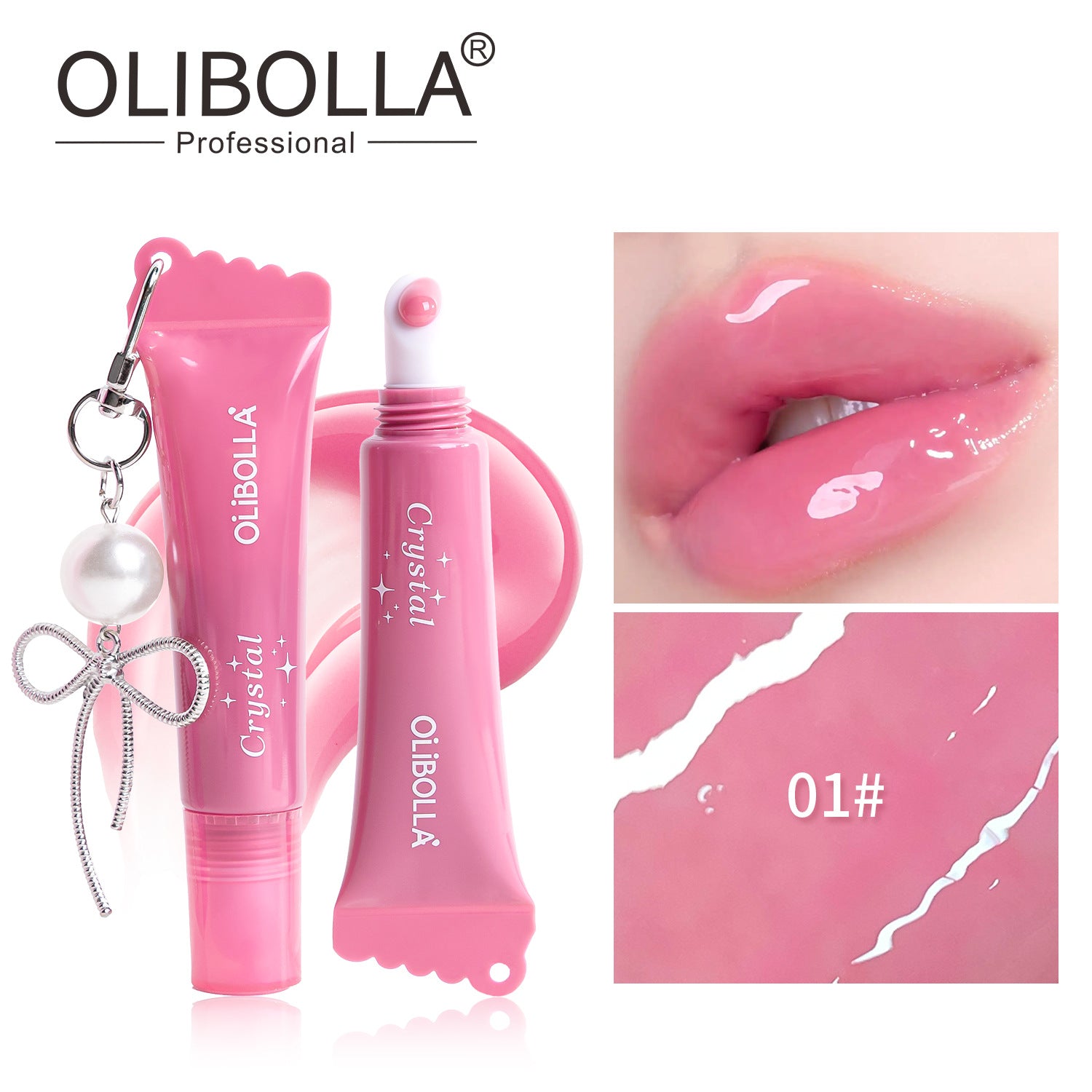 OLIBOLLA Hydrating Lip Glaze, Non-sticky Lip Gloss