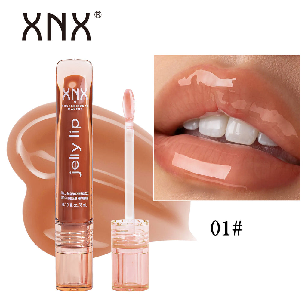OLIBOLLA Mirror Shine Lip Gloss Plump Liquid Lipstick