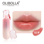 OLIBOLLA 6 Colors Mirror Gloss Lip Glaze Non-stick Cup