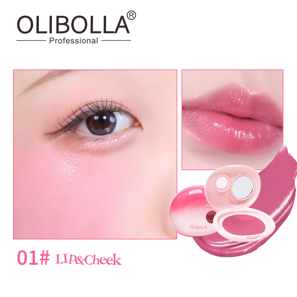 OLIBOLLA 2-in-1 Blush & Lip Cream Dual Use