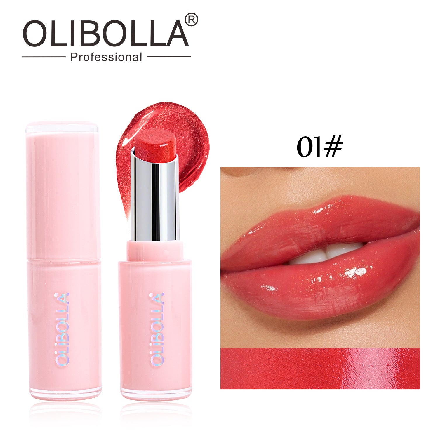 Olibolla Shiny Brightening Moisturizing Lipstick