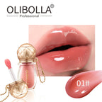 OLIBOLLA Retro Round Lip Gloss 6 Colors Hydrating Plumping