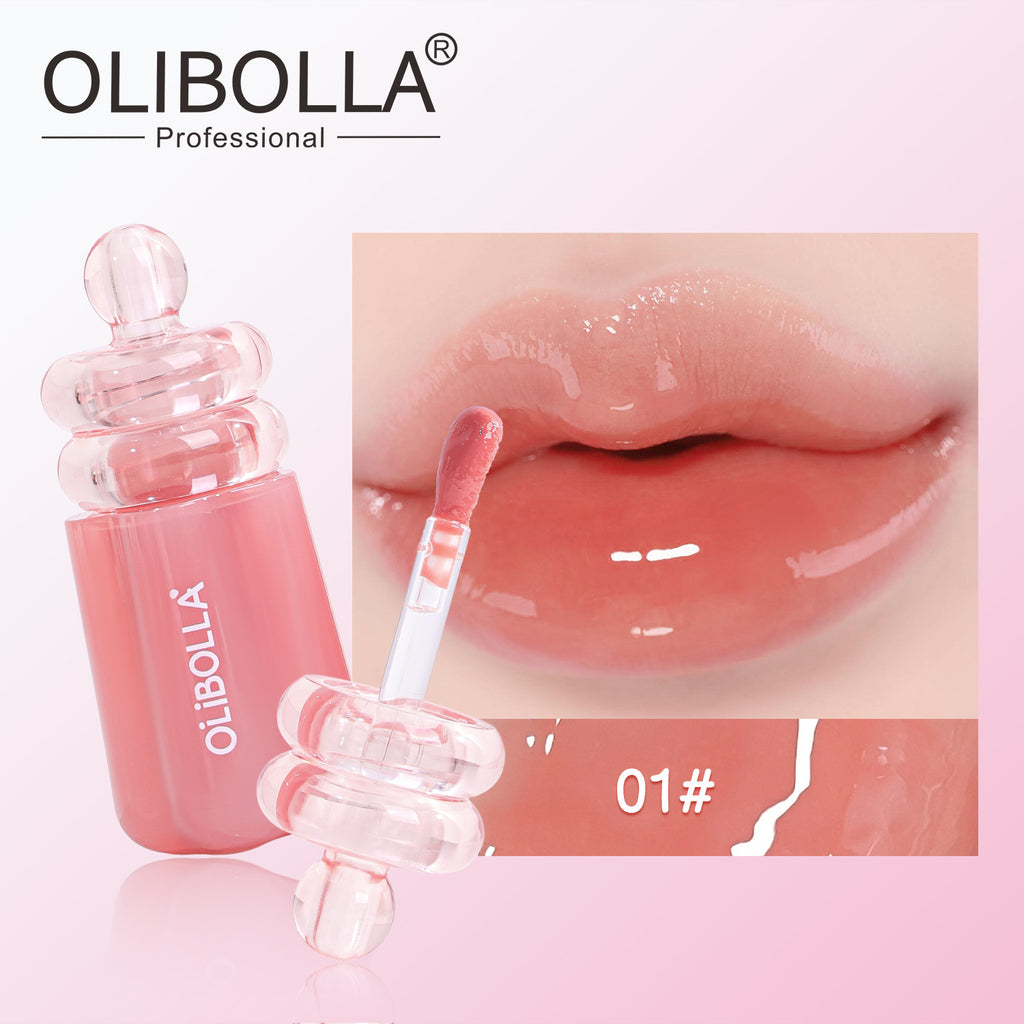 OLIBOLLA Mirror Lip Glaze 24H Long-lasting 6 Colors