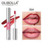 Olibolla 8 Colors Matte Lip Gloss Long-lasting Lip Liner
