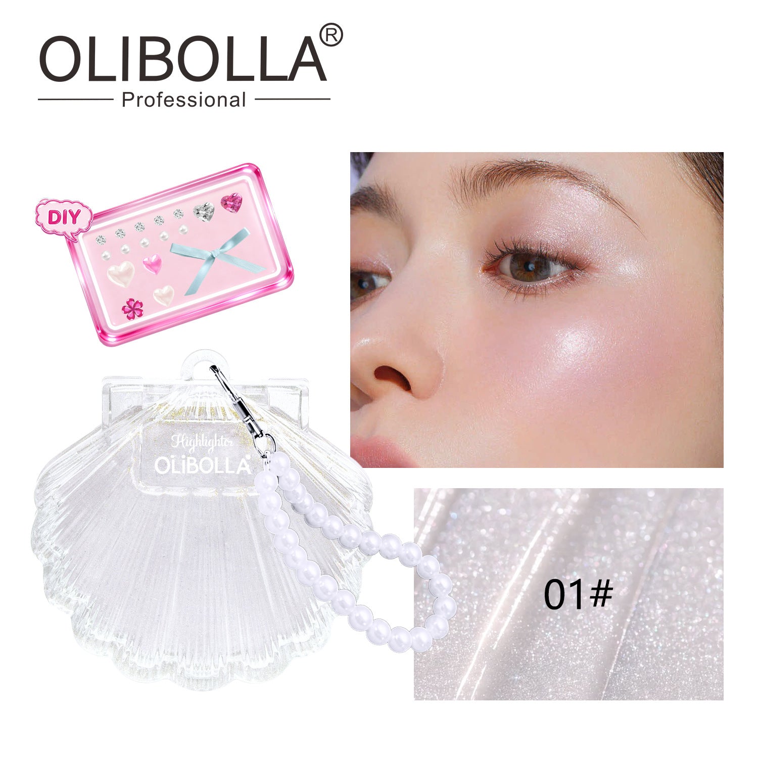 OLIBOLLA Light Stereo Blush & Highlighter Powder