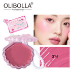 OLIBOLLA Shell Blush Balm, Multi-Use Lip & Cheek