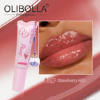 OLIBOLLA Ice Cream Lip Balm With Pendant Long Lasting Hydration