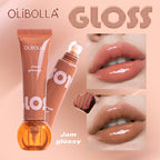 OLIBOLLA Jam Lip Glaze, Glossy Glass Lip Tint