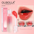 OLIBOLLA 6 Colors Mirror Gloss Lip Glaze Non-stick Cup