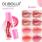 OLIBOLLA Crystal Mirror Jelly Lip Oil Non-stick Cup Lip Gloss