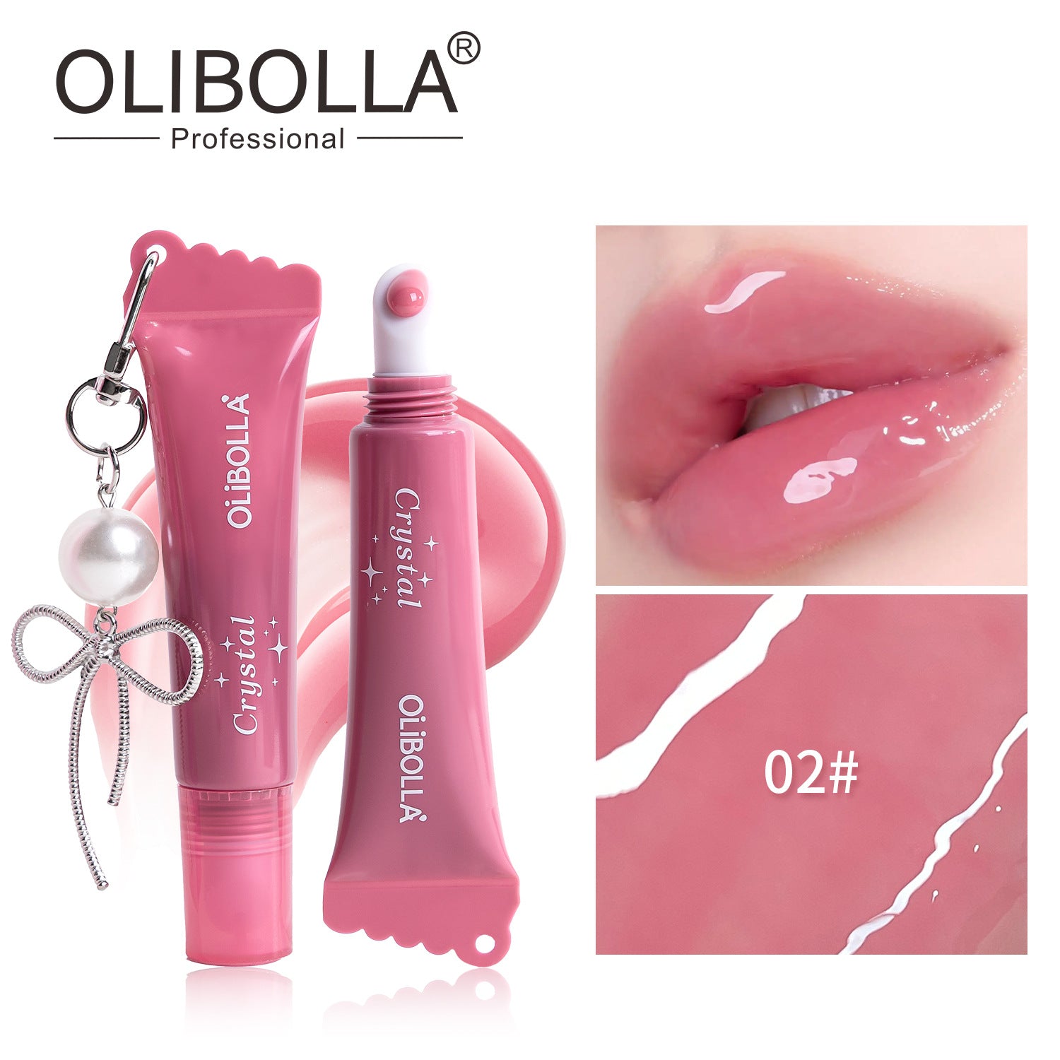 OLIBOLLA Hydrating Lip Glaze, Non-sticky Lip Gloss