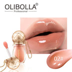OLIBOLLA Retro Round Lip Gloss 6 Colors Hydrating Plumping