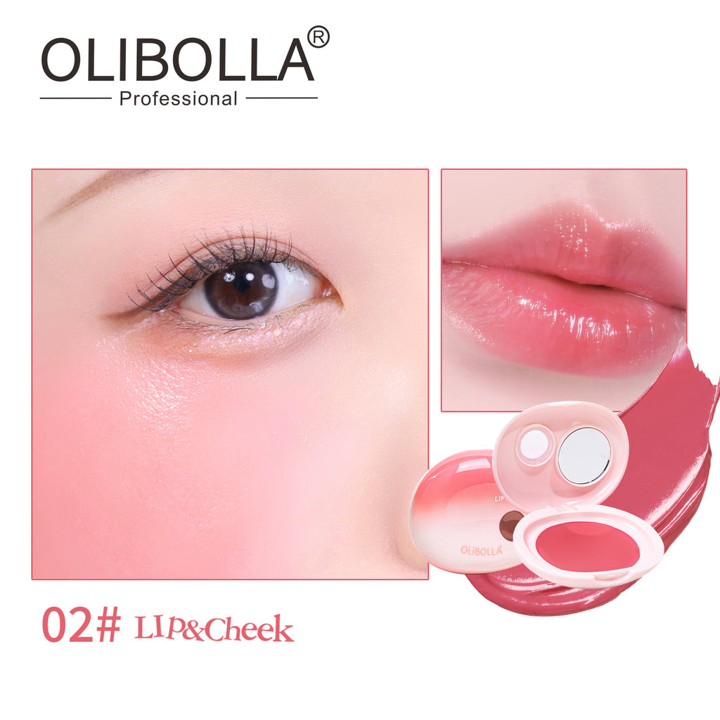 OLIBOLLA 2-in-1 Blush & Lip Cream Dual Use