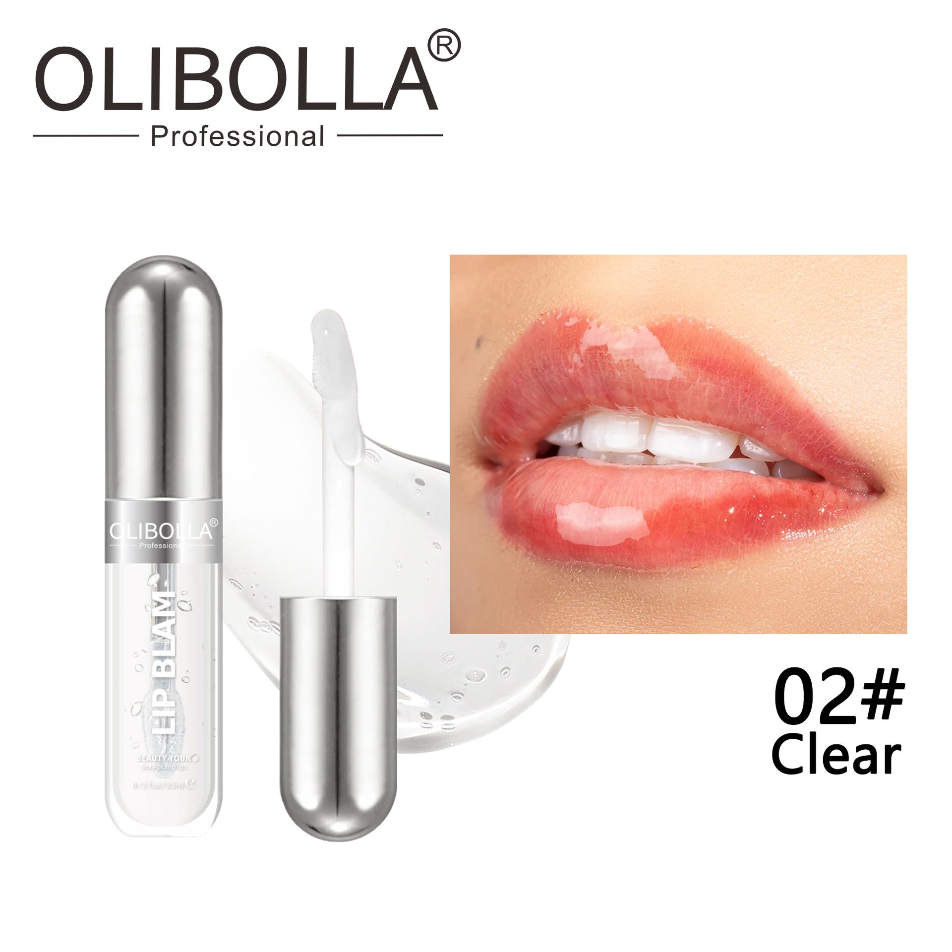 Glossy Plumping 3-in-1 Lip Makeup Fade-resistant Lipstick