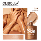 OLIBOLLA 4-Color Bronze Body Highlighter & Contour Liquid
