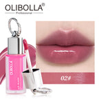 Olibolla Mirror Non-Stick Cup Lip Glaze, Long-Lasting, Fade-Resistant Lip Gloss