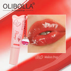 OLIBOLLA Ice Cream Lip Balm With Pendant Long Lasting Hydration