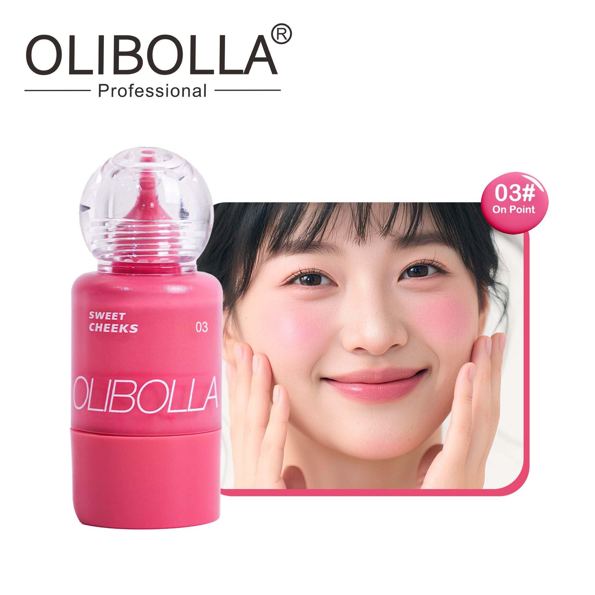 OLIBOLLA Press-type Liquid Blush Korean Natural Makeup