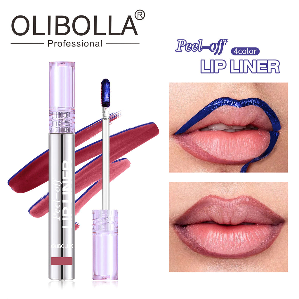 OLIBOLLA Peel-off Matte Lip Tint Waterproof Blue Lip Liner