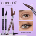 360°Rotating Tip Eyeliner Pigmented Long-lasting