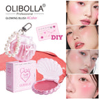OLIBOLLA Shell Blush Balm, Multi-Use Lip & Cheek