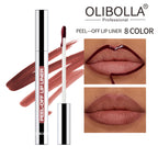 Matte Peel-off Lip Tint Waterproof Long Lasting Lip Liner