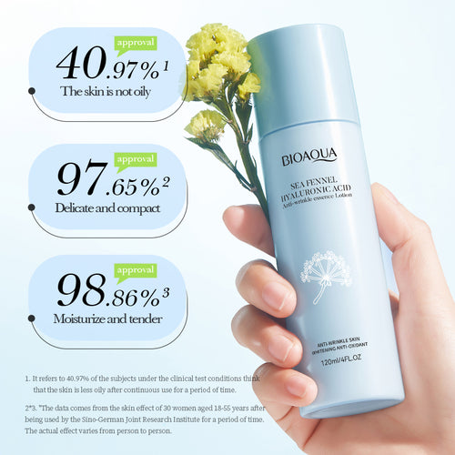 BIOAOUA Sea Fennel Hyaluronic Acid Anti-Wrinkle Essence Lotion 120ml