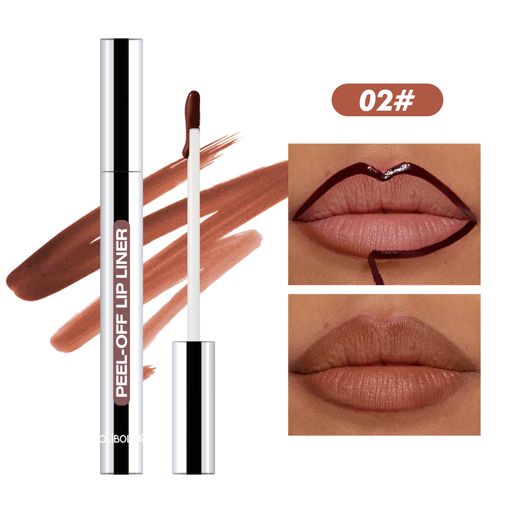 Matte Peel-off Lip Tint Waterproof Long Lasting Lip Liner
