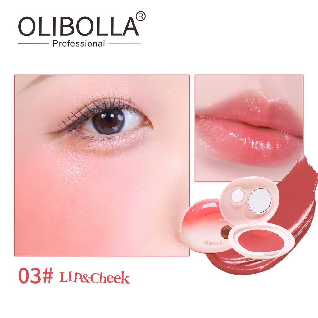 OLIBOLLA 2-in-1 Blush & Lip Cream Dual Use