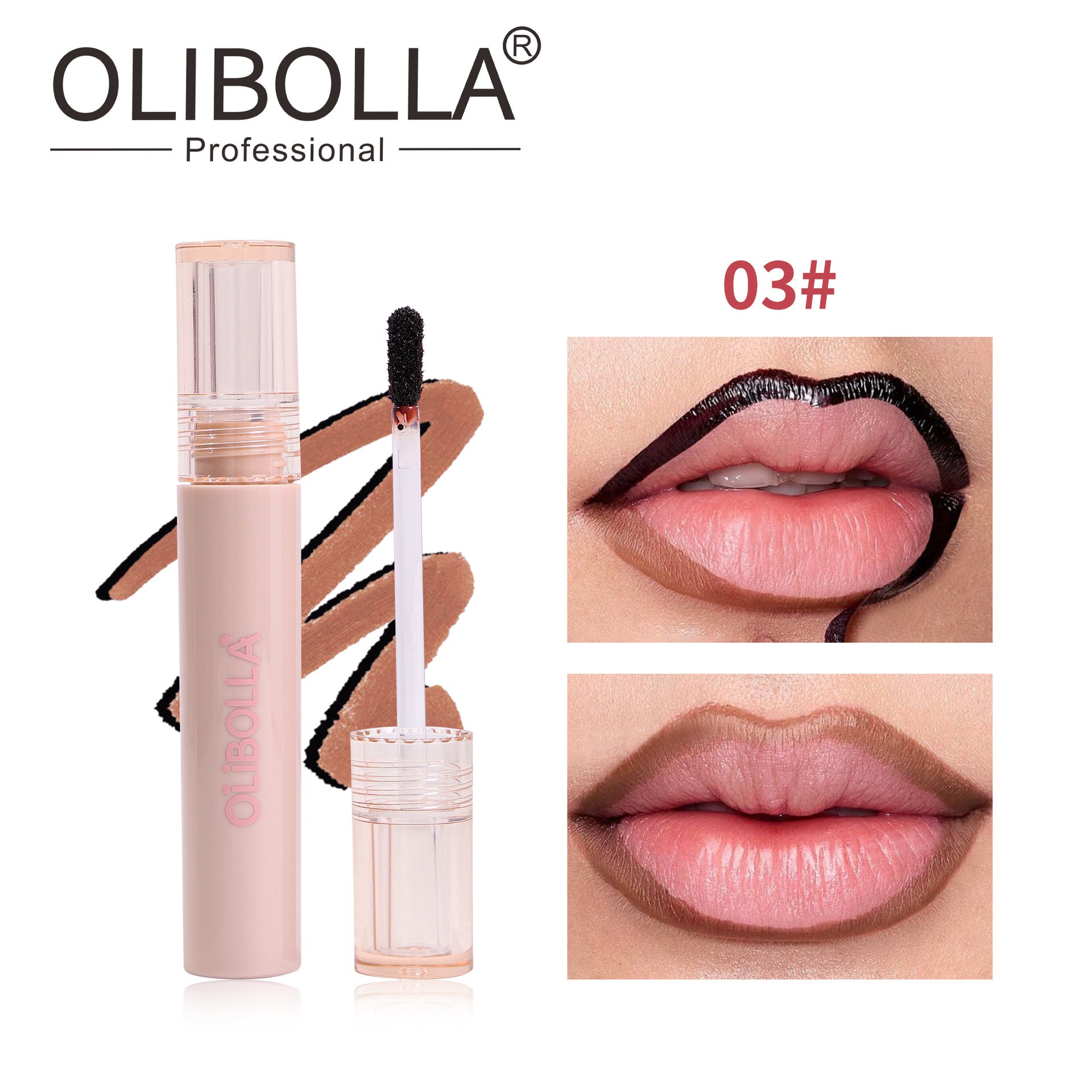OLIBOLLA Peel-off Lip Liner Waterproof Fadeless Lipstick