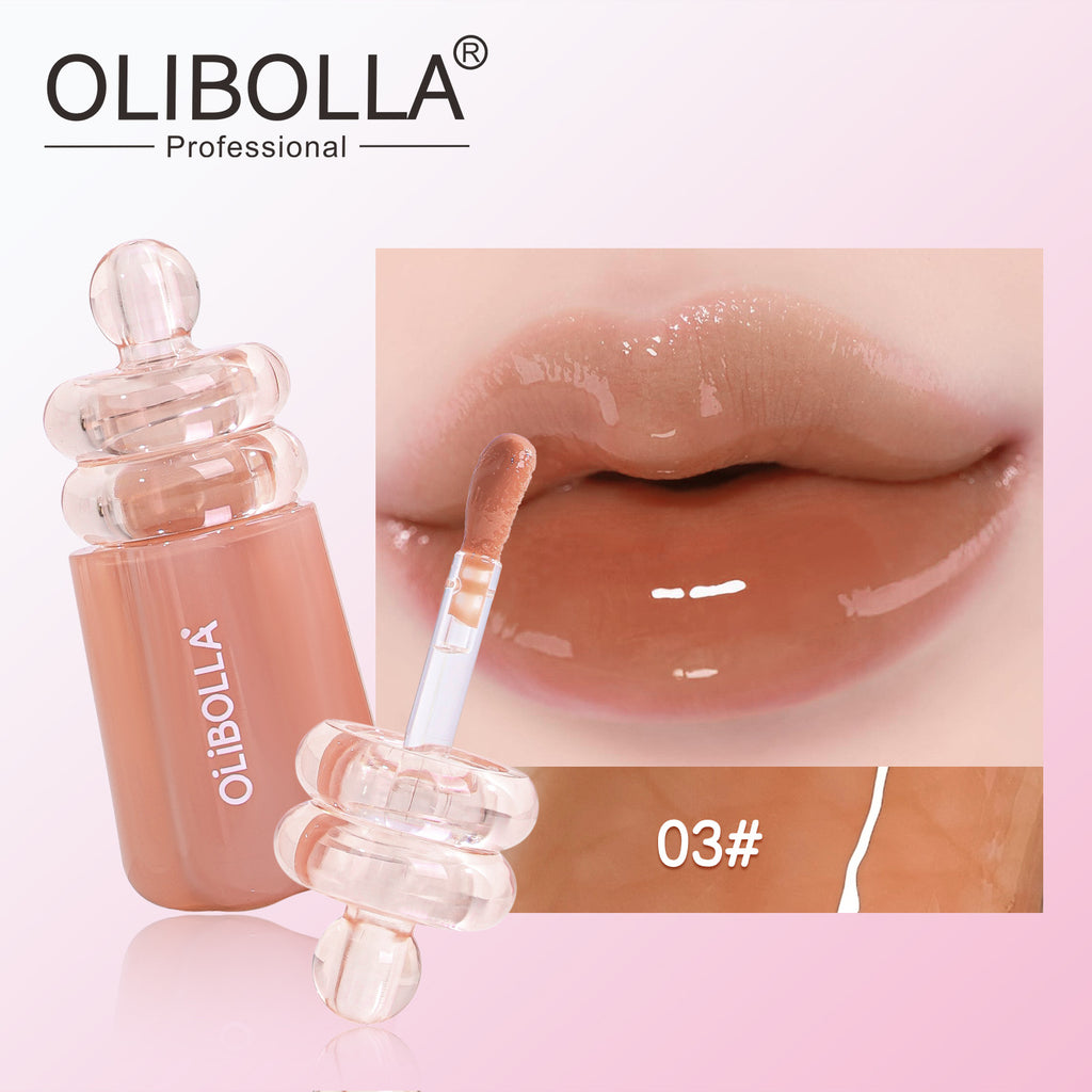 OLIBOLLA Mirror Lip Glaze 24H Long-lasting 6 Colors