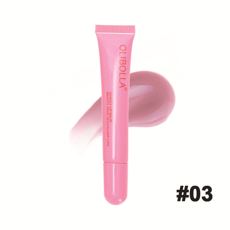 OLIBOLLA Peptide Lip Gloss, Liquid Lip Honey, Watery Lip Glaze, Lipstick