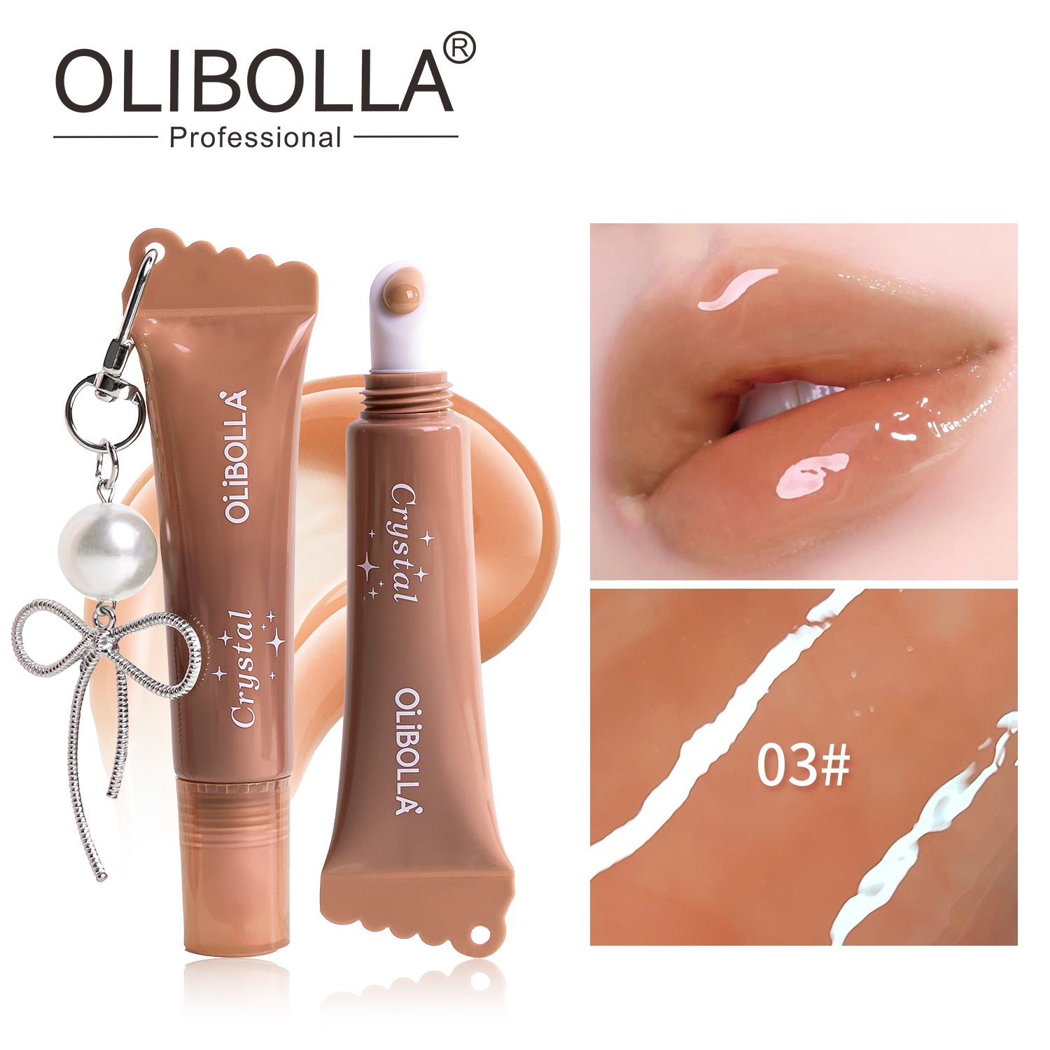 OLIBOLLA Hydrating Lip Glaze, Non-sticky Lip Gloss