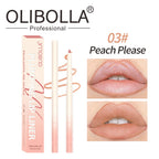 OLIBOLLA 8 Colors Matte Lip Liner Waterproof Long Lasting Lip Pencil