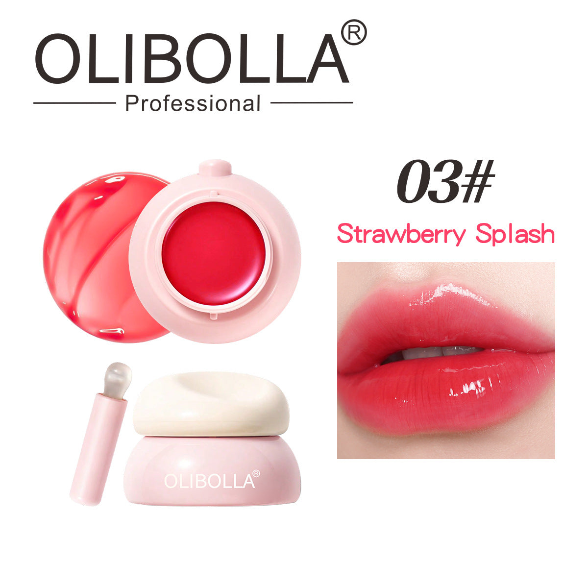 "OLIBOLLA Hydrating Jelly Lip Pot Gloss        "