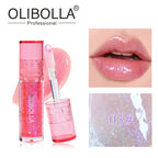 OLIBOLLA Glossy Shimmer Multi-color Lip Glaze Non-stick Cup Lip Oil