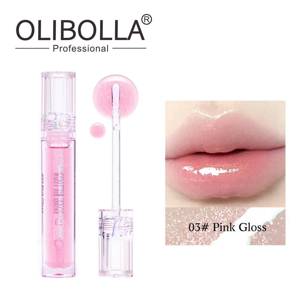 6 Colors Shiny Gloss Lip Glaze Moisturizing Non-stick Cup Lipstick