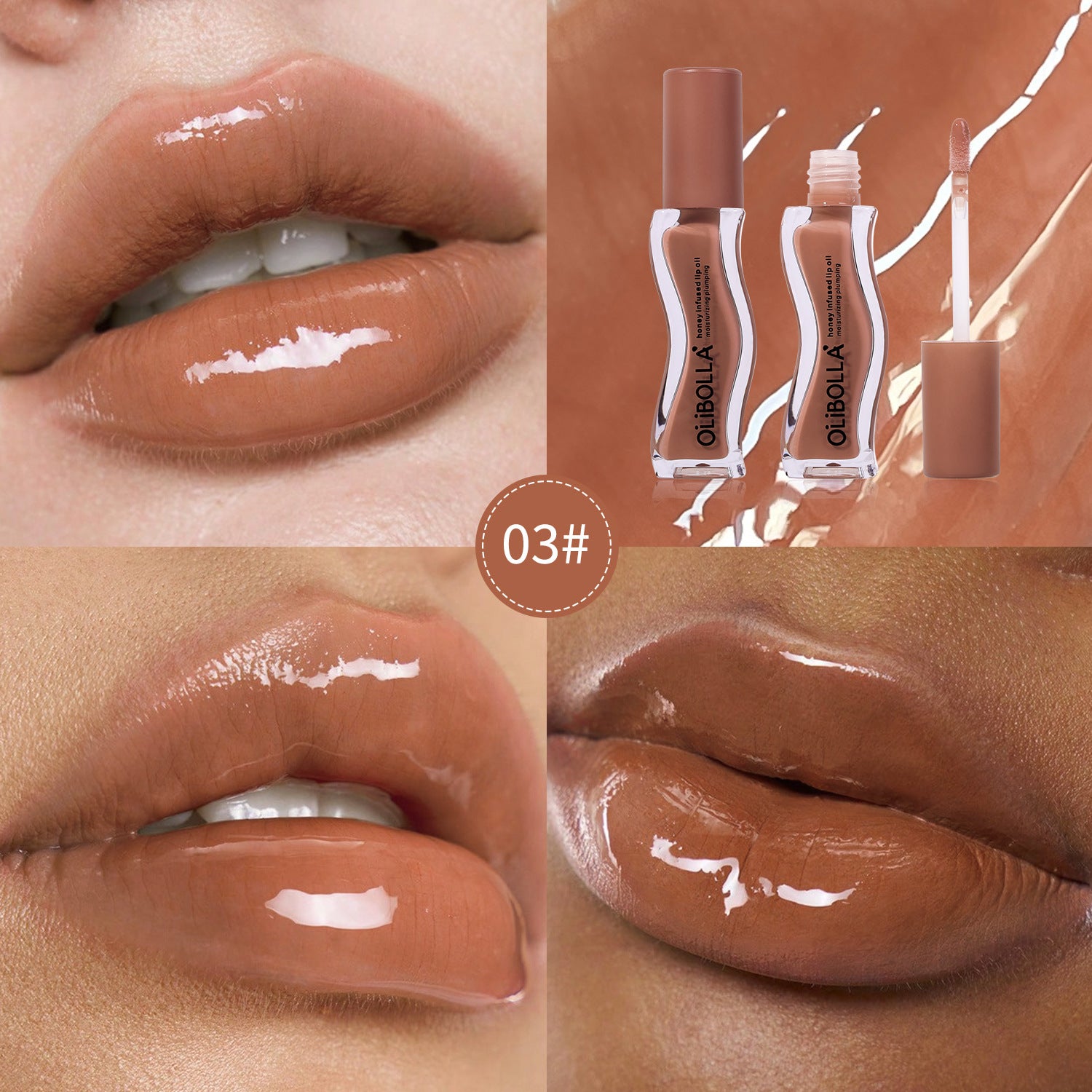 OLIBOLLA Ice Cream Flavor Lip Oil & Gloss