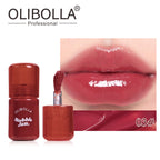 OLIBOLLA Pearlescent Mirror Lip Gloss Easy Color Payoff Non-stick Cup Lip Makeup